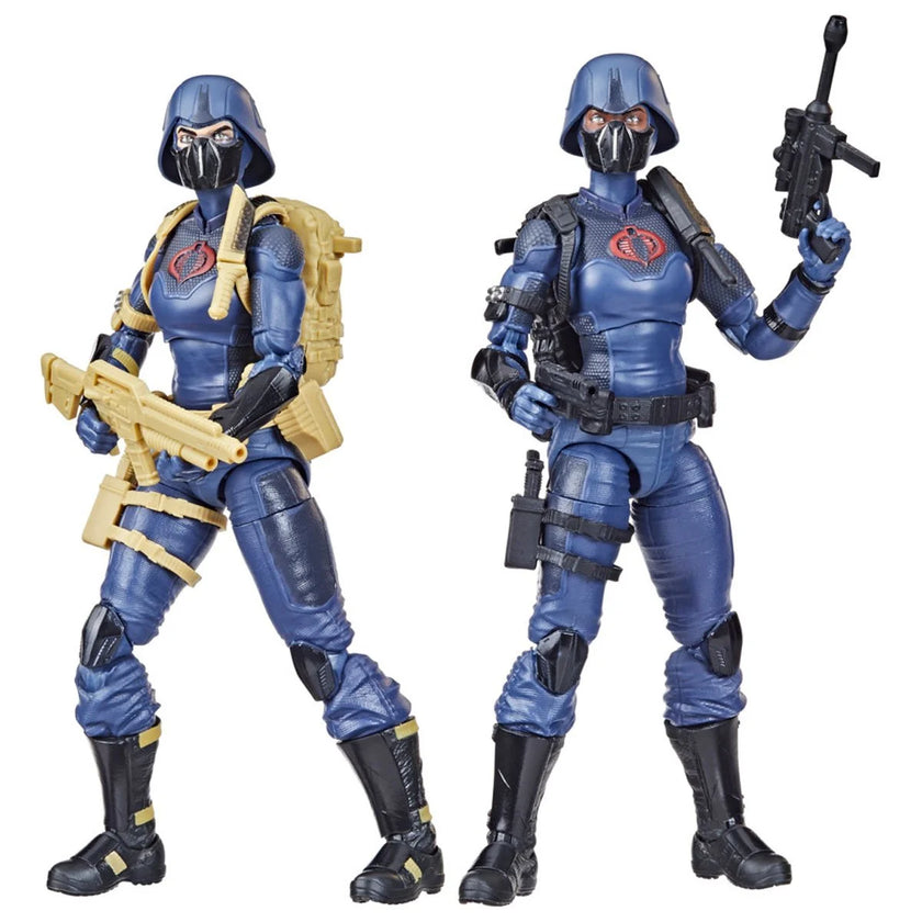 Cobra Valkyries Troopers 2 Pack GI Joe Classified Series 6in. Hasbro Authentic