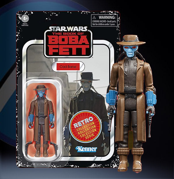 Cad Bane Star Wars Retro Collection Action Figure 1:18 Scale BOBF image 0