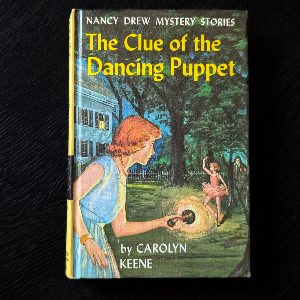 39 The Clue of the Dancing Puppet Nancy Drew Mystery Books -1962 image 0