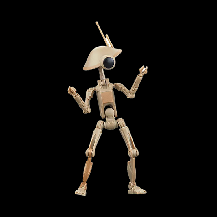 Pit Droid (Cream) Action Figure Star Wars Black Series 1:12 Scale LOOSE image 0