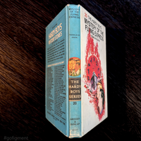 20 Mystery of the Flying Express (1970):  Hardy Boys Book Blue-Back image 1