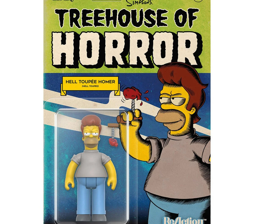 The Simpsons Homer Treehouse of Horror Killer Toupee Action Figur image 1