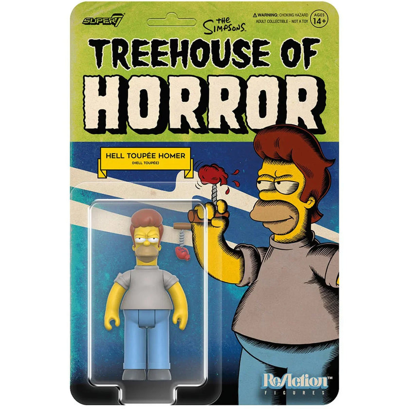 The Simpsons Homer Treehouse of Horror Killer Toupee Action Figur image 1