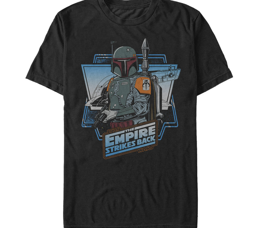An image of a  Boba Fett The Empire Strikes Back Star Wars Unisex t-Shirt