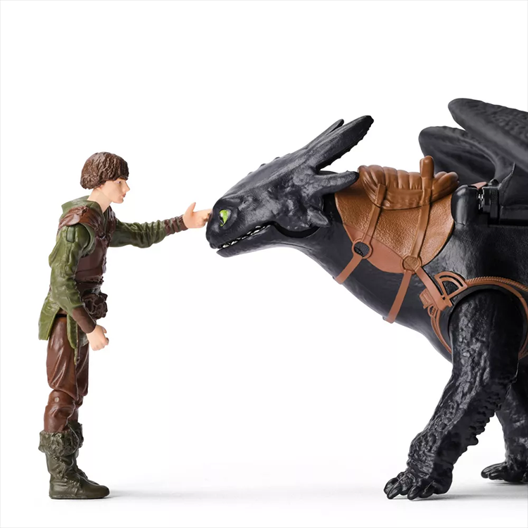 How to Train Your Dragon Hiccup and Toothless Action Figure Set image 4