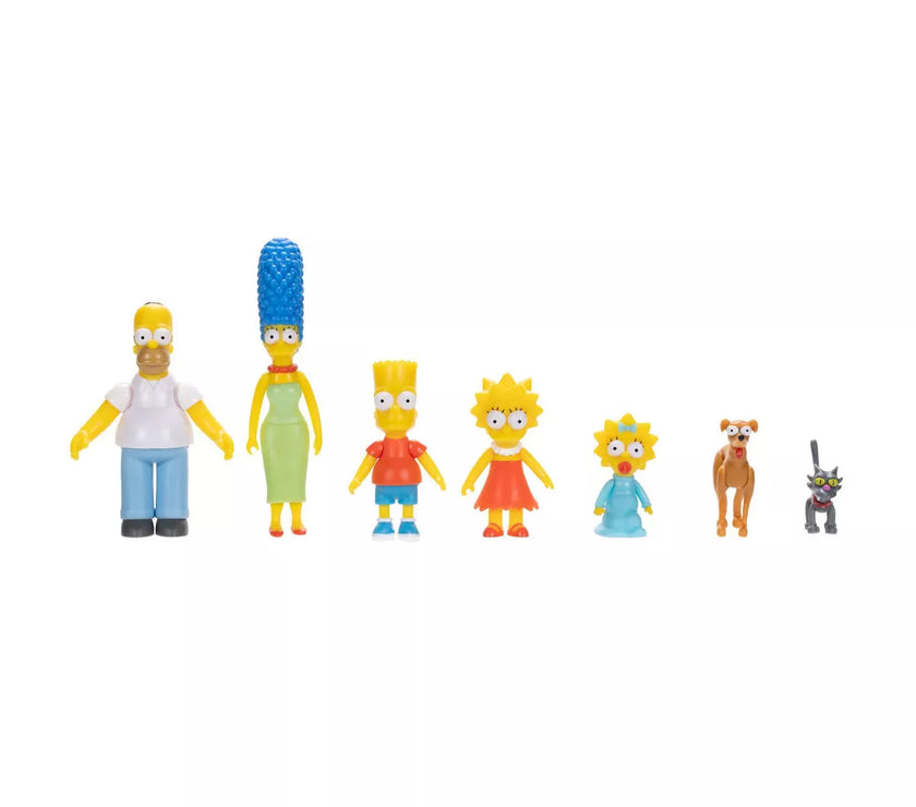 The Simpsons 👨‍🦲Family Multipack of 7 Action Figures 2 1/2" Scale image 6