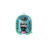 Hatsune Miku Blokees Mojipod Model Kit Diverse Music Festival Case of 6 teal character pod