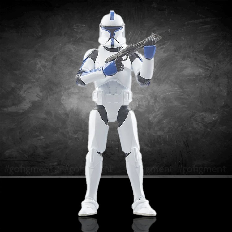 Clone Trooper Lt. Teth Action Figure Star Wars Vintage Collection VC-348 image 1