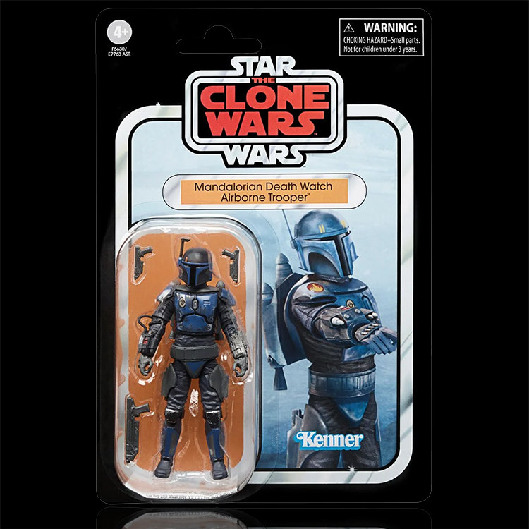 Death Watch Airborne Trooper Action Figure Star Wars VC-247 image 0