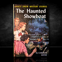 35 The Haunted Showboat "White Endpages" Nancy Drew Mystery Books -1957 image 0