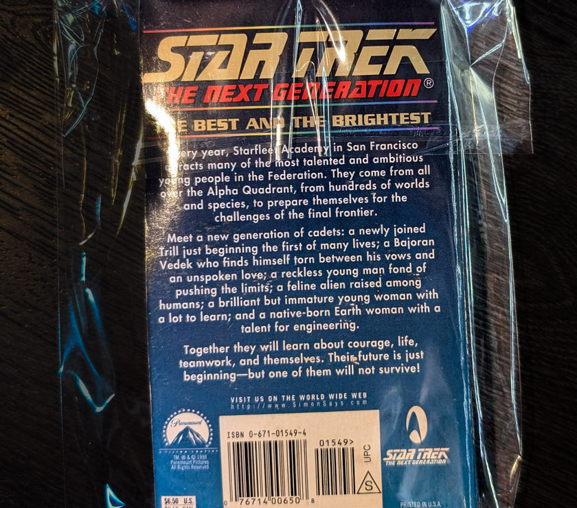 The Best and the Brightest: Star Trek The Next Generation Paperback Book image 1