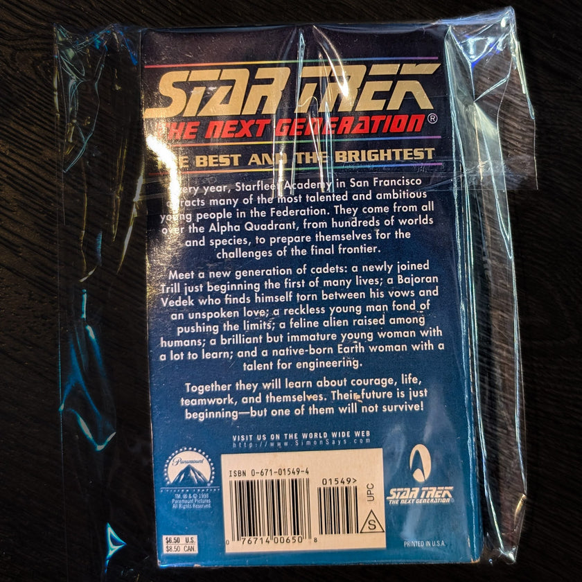 The Best and the Brightest: Star Trek The Next Generation Paperback Book image 1