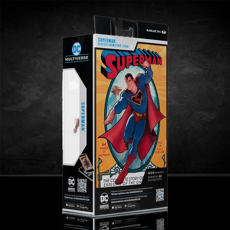 Superman DC Multiverse 7" Action Figure McFarlane Toys Classic 1940 image 1