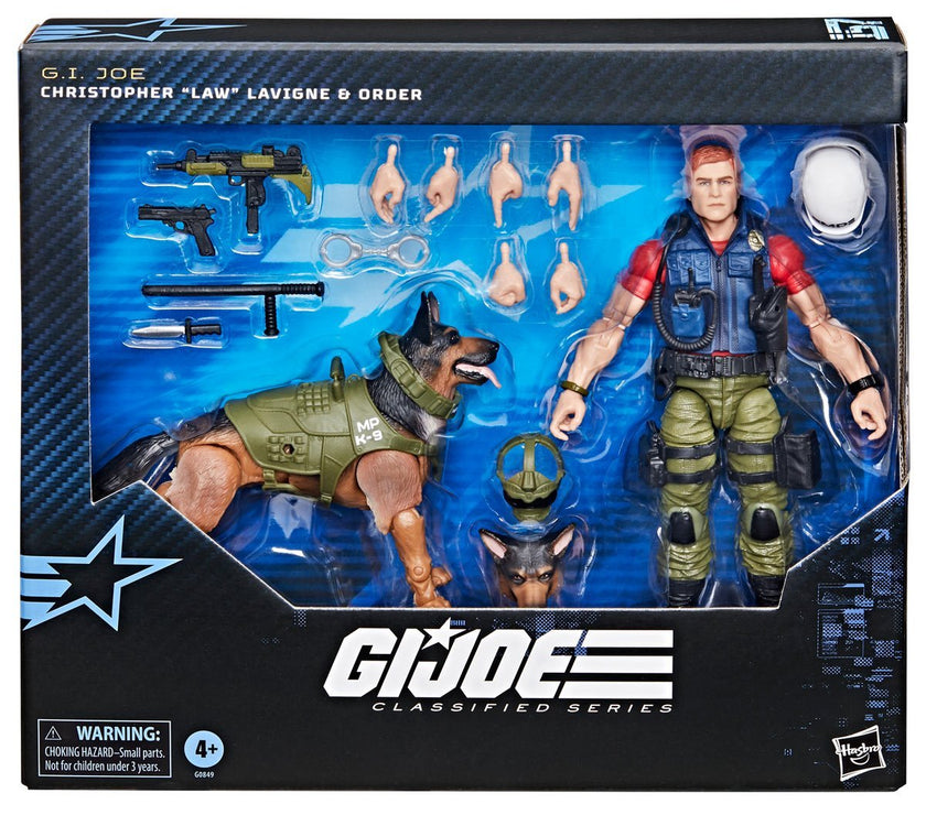 G.I. Joe Classified Series Christopher "Law" Lavigne & Order 6-Inch Action Figure