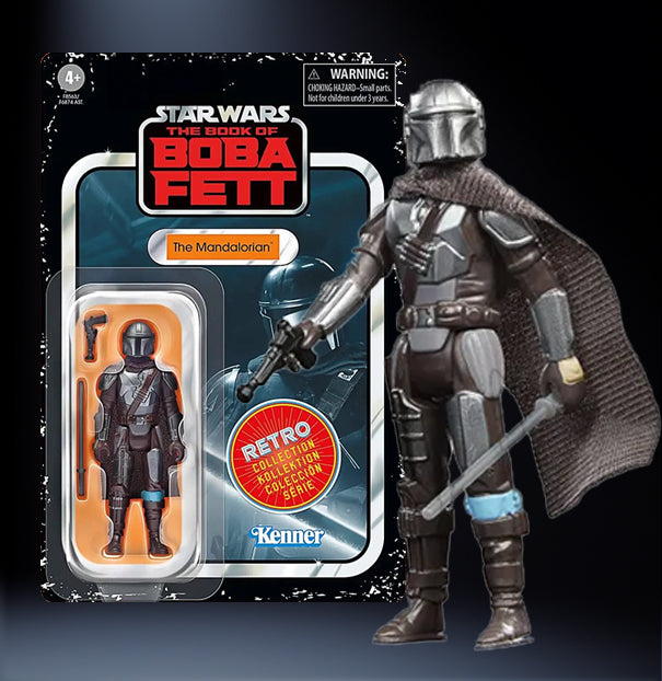 The Mandalorian Star Wars Retro Collection Action Figure 1:18 Scale BOBF image 0