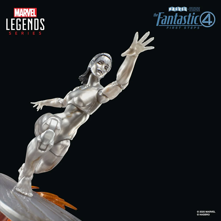 Marvel Legends Silver Surfer Action Figure 1:18 image 3