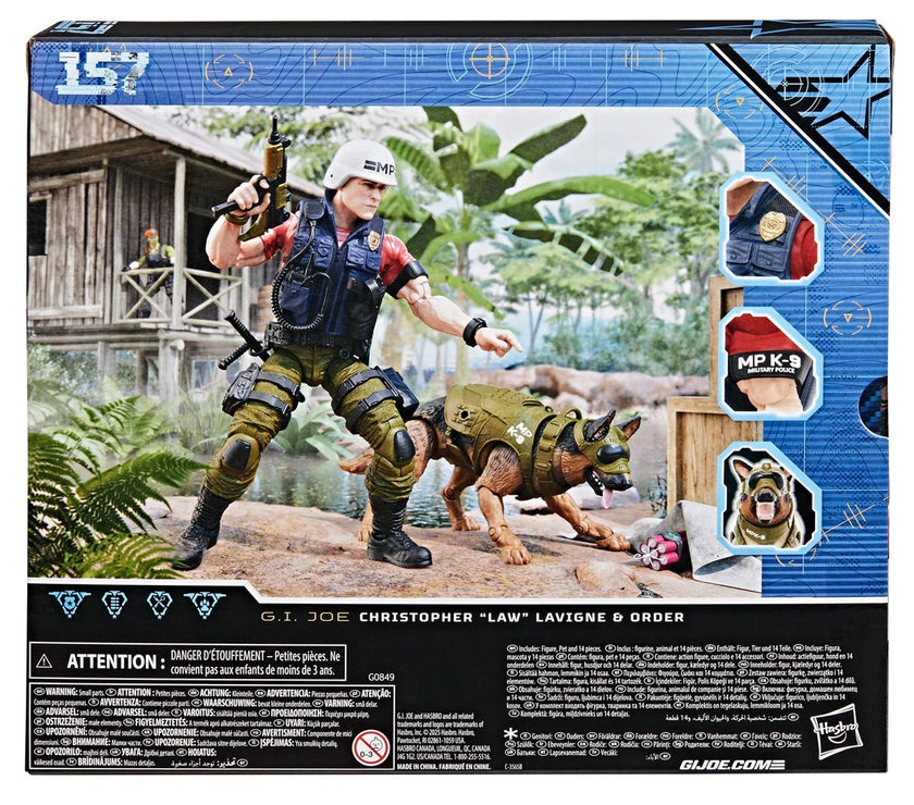 G.I. Joe Classified Series Christopher "Law" Lavigne & Order 6-Inch Action Figure