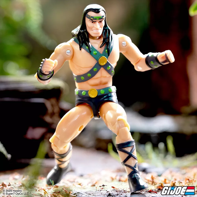 GI Joe Ramar Action Figure 3.75" With O-Ring Super7 + image 1