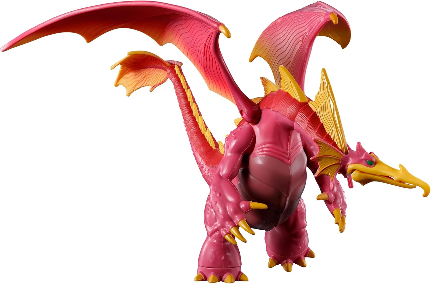 Bandai Ultraman Gigantron winged kaiju action figure with red and yellow detailed sculpted design