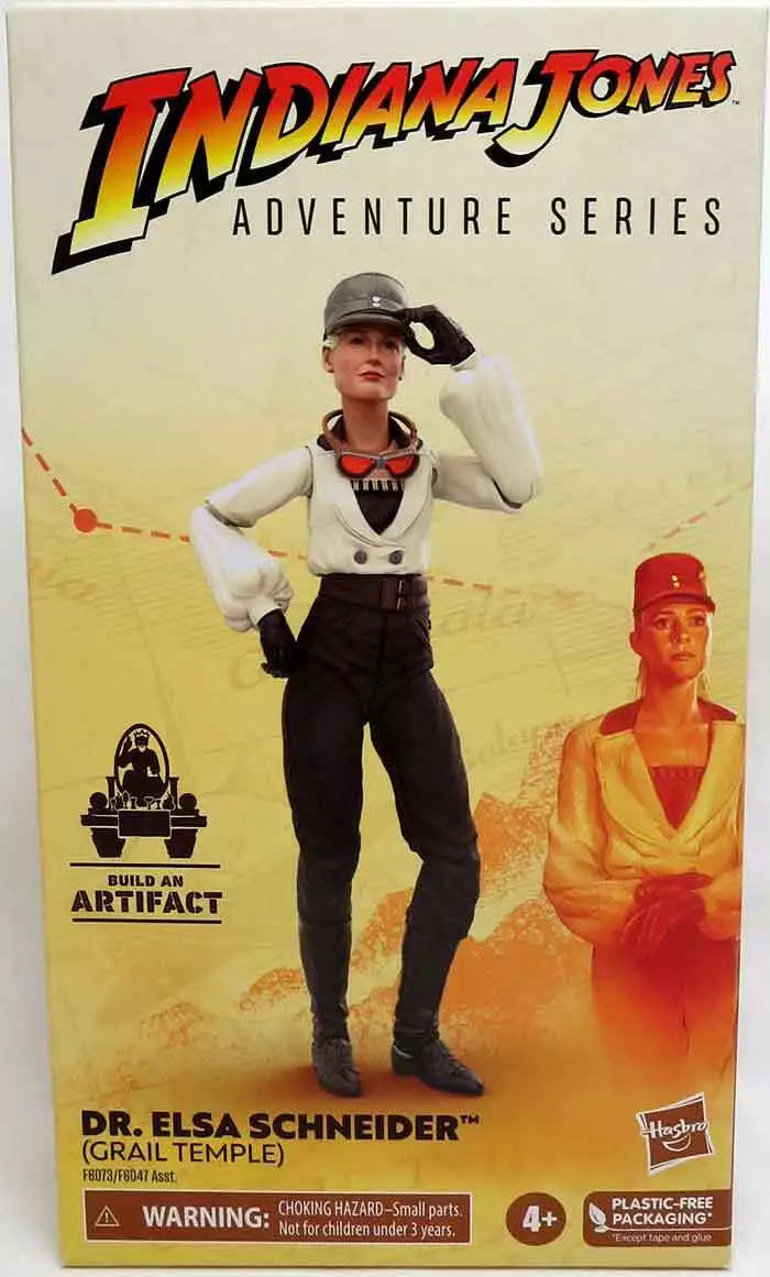 Grail Knight and Dr. Elsa Schneider Indiana Jones Adventure Series Figures image 10