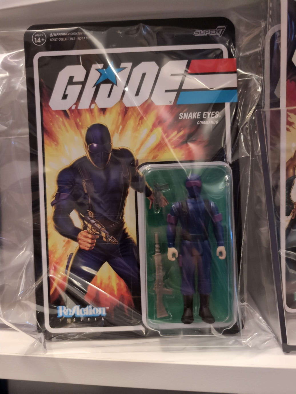 Snake Eyes Action Figure Super7 Bare Handed GI Joe image 0