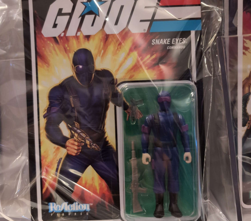 Snake Eyes Action Figure Super7 Bare Handed GI Joe image 0