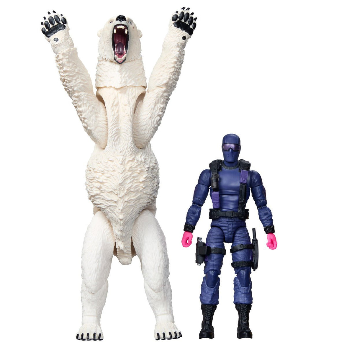G.I. Joe Classified Series Snake Eyes 6-Inch Action Figure with Polar Bear