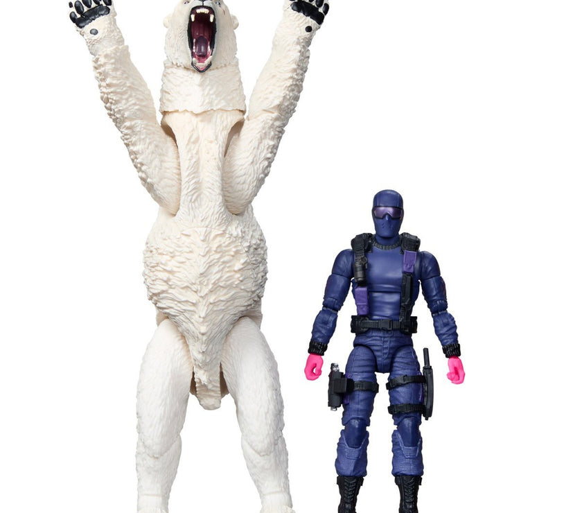 G.I. Joe Classified Series Snake Eyes 6-Inch Action Figure with Polar Bear