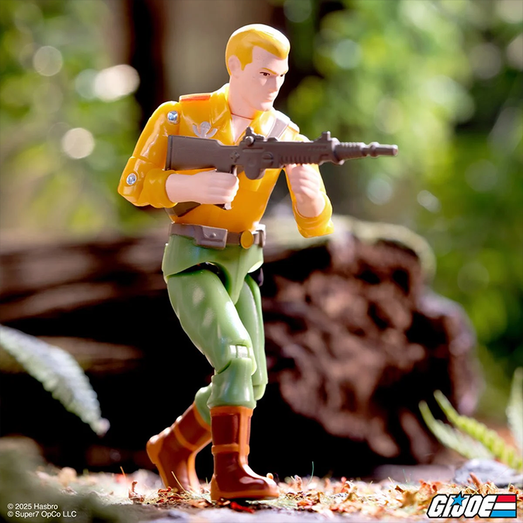 GI Joe Duke (Cartoon) Action Figure 3.75" With O-Ring Super7 + image 2