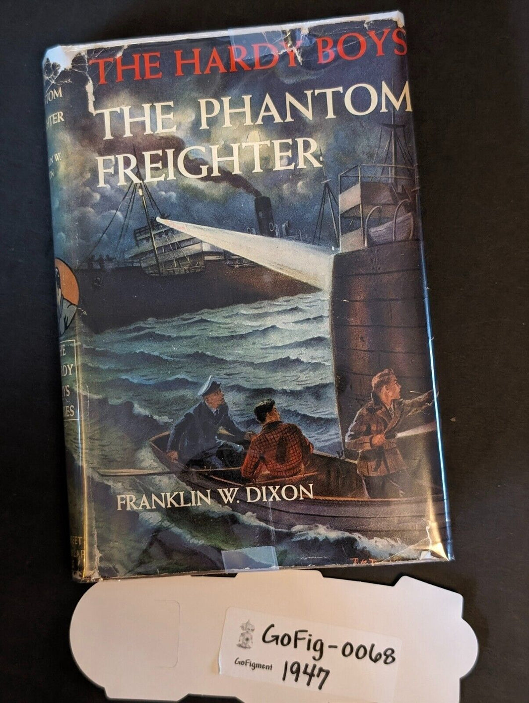 26 Phantom Freighter(1947-Dust): Vintage Hardy Boys Book image 0