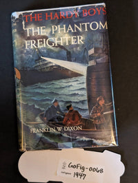 26 Phantom Freighter(1947-Dust): Vintage Hardy Boys Book image 0