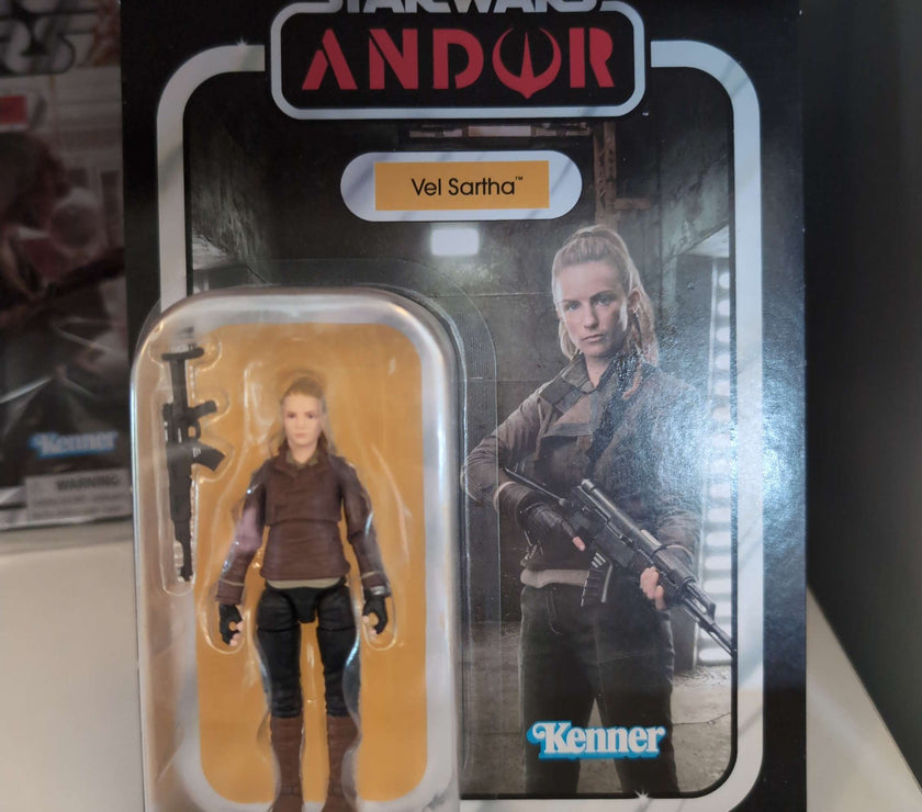 Star Wars Andor Vel Sartha Star Wars Action Figure Andor Vintage Collection by Hasbro