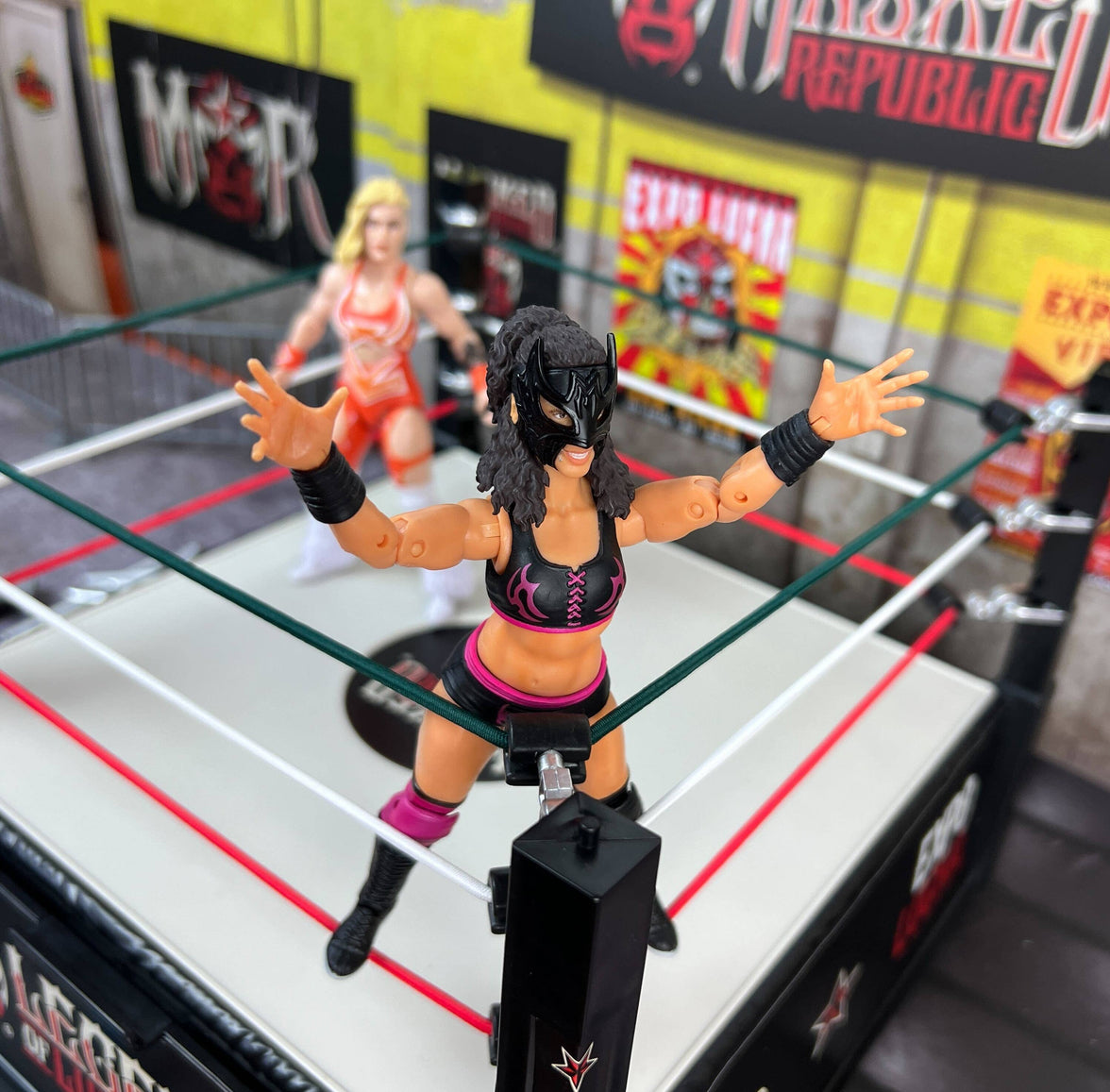 Lady Maravilla Legends of Lucha Libre Premium 6" Action Figure (1:12 Scale) – Wave 2 Collector Edition