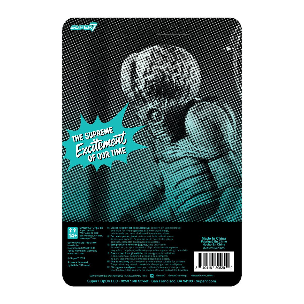 This Island Earth Metaluna Mutant (Poster) 3 3/4-Inch ReAction Actiion Figure image 6