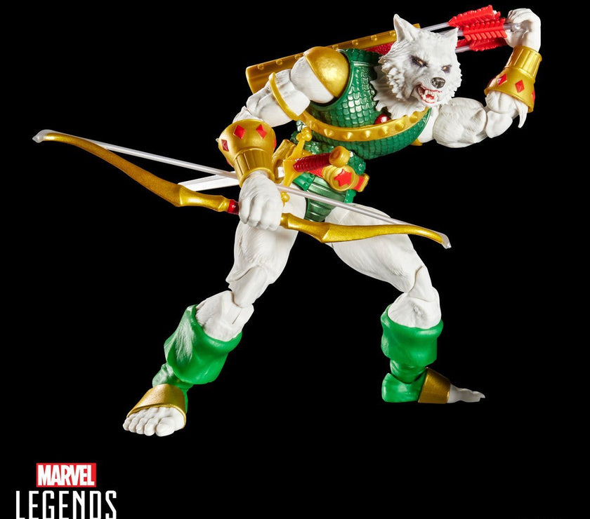 Spider-Man Marvel Legends Magic: The Gathering Man-Wolf 6-Inch Action Figure with Card