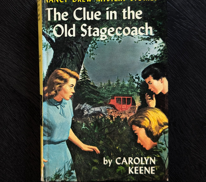 37 The Clue in the Old Stagecoach Nancy Drew Mystery Books -1960-BE image 0