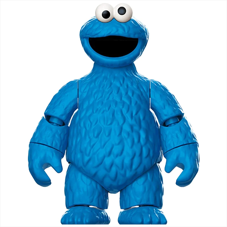 Cookie Monster Sesame Street Blokees Mini Model Kit 5" Scale image 1