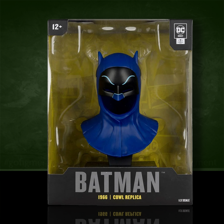 DC Direct Prop Replica Wave 1 Batman 1966 1:3 Scale Cowl image 0