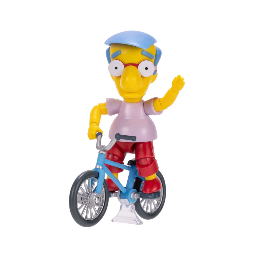 Millhouse with Bicycle Wave 3 Action Figure The Simpsons 5in Scale image 3