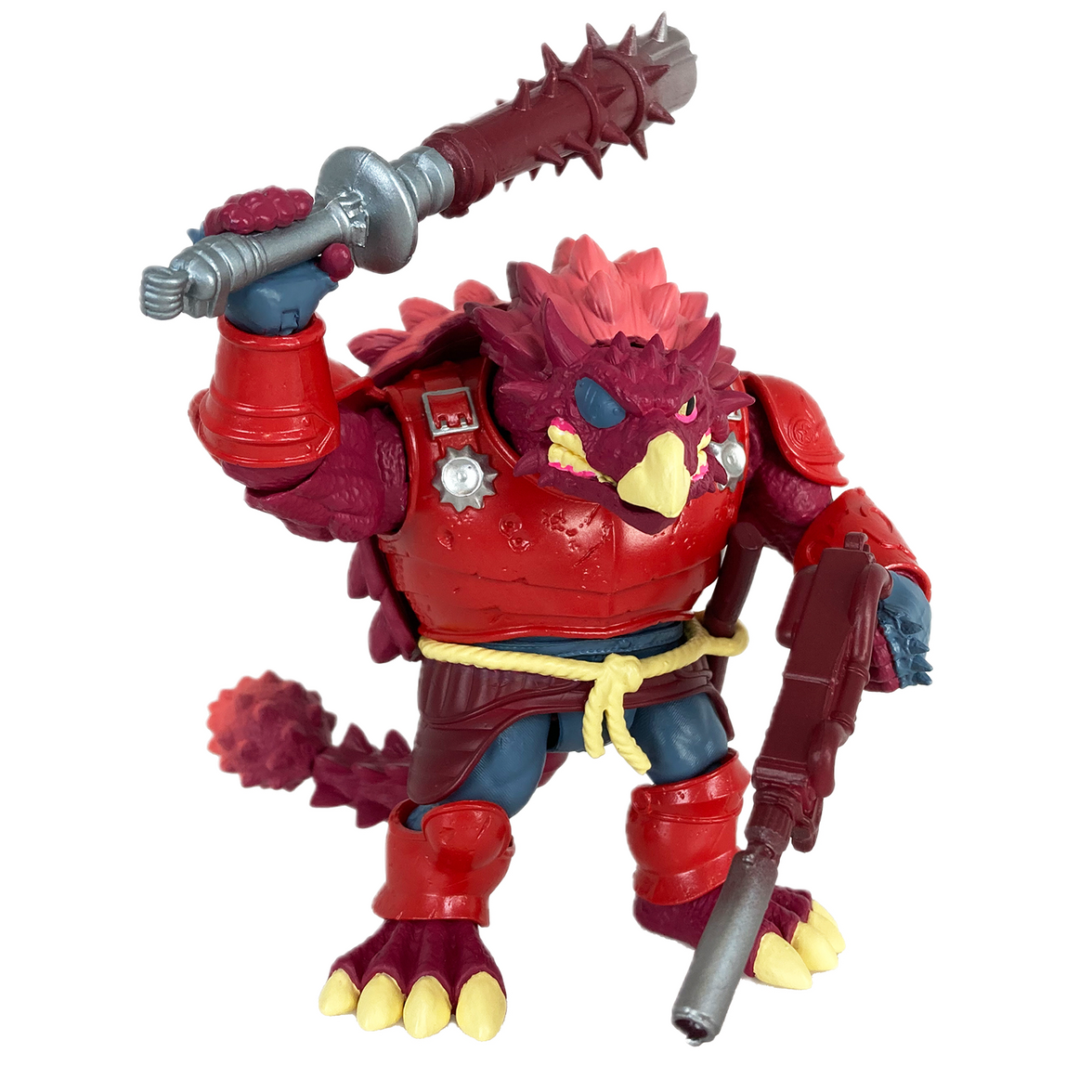 Saurozoic Warriors Dinosaur "Highland Tribe" Action Figure 1:12 Scale 6" BUNDLE of 3 with armor and weapons by Boss Fight Studio Llc