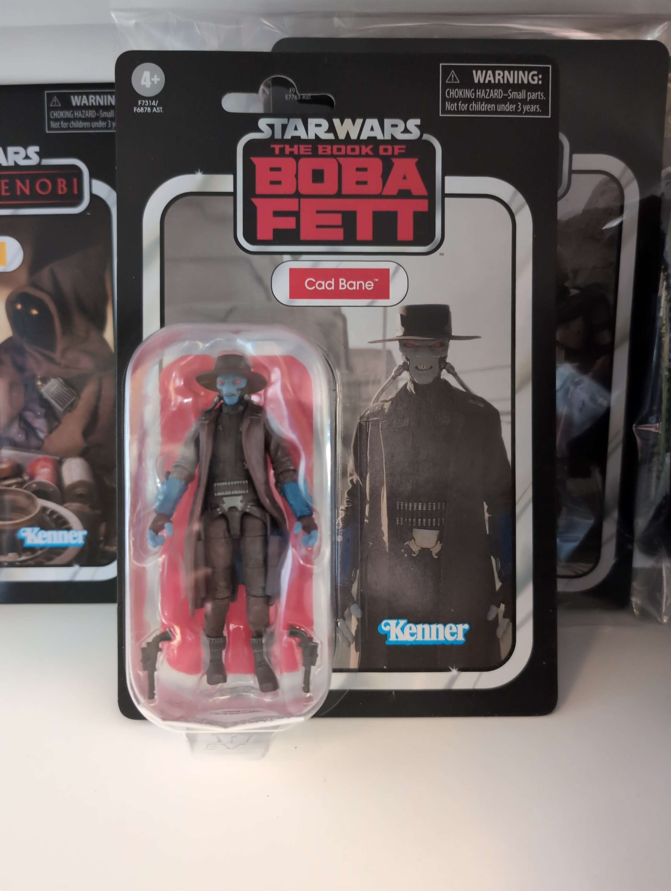 Star Wars The Book of Boba Fett Cad Bane action figure vintage style by Hasbro Kenner packaging