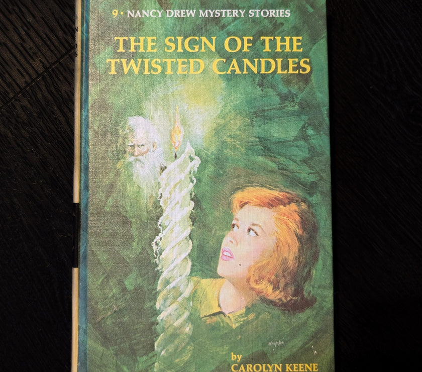 9 The Sign of the Twisted Candles Nancy Drew Mystery Books -1968-YN image 0