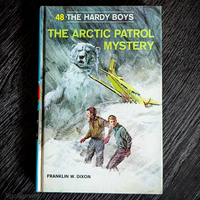 48 The Arctic Patrol Mystery (1969-Yellow Number):  Hardy Boys Book Blue-Back image 0