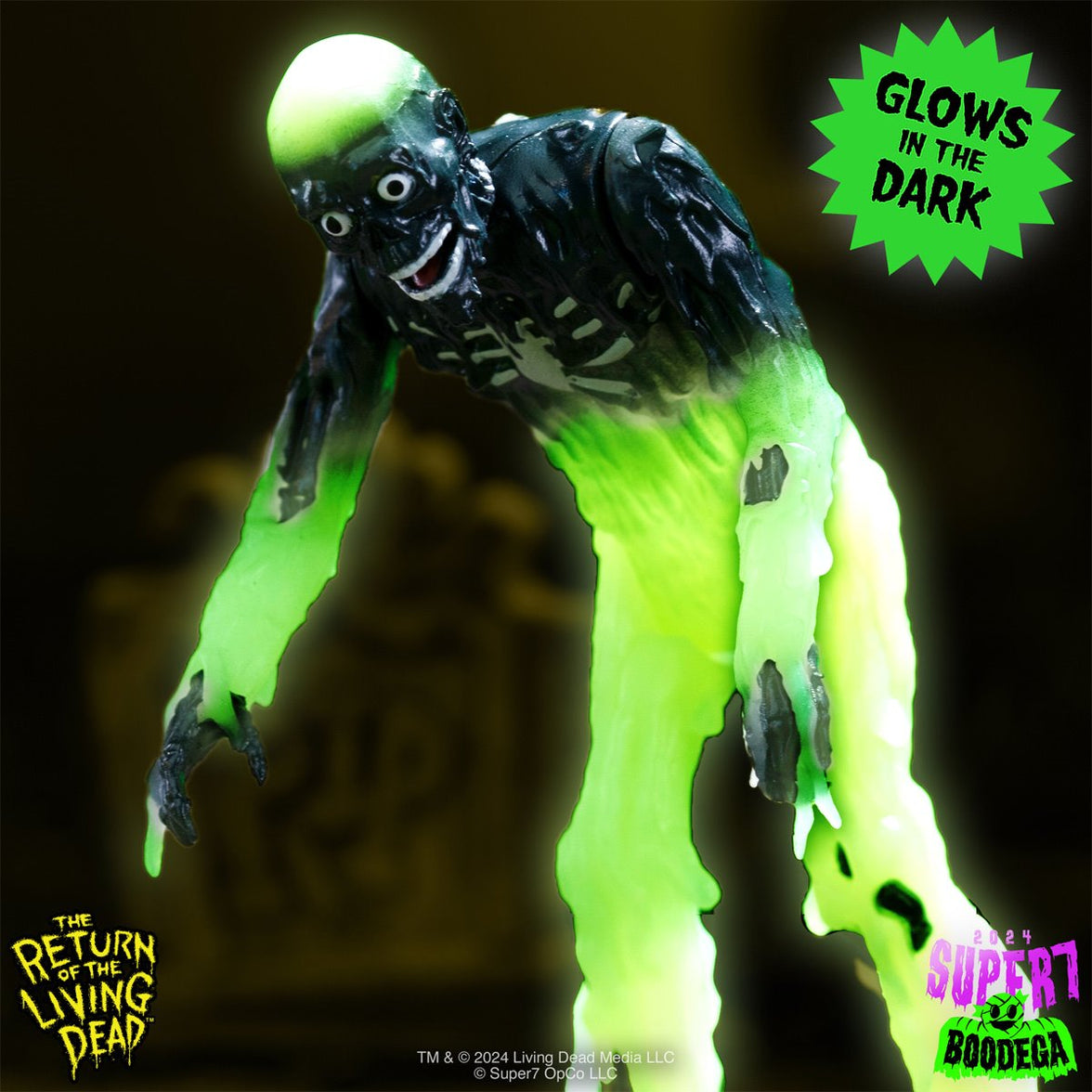 Return of the Living Dead Tarman (Glow in the Dark) 3 3/4-Inch ReAction Figure image 1