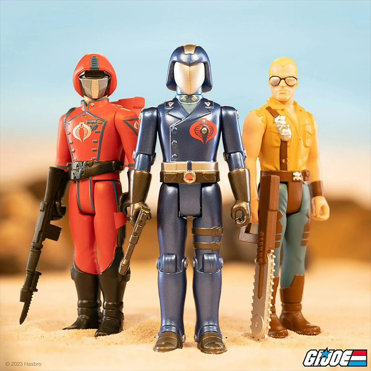 GI Joe  Cobra Commander Enemy Leader Funhouse Robot Action Figure Super7 image 3