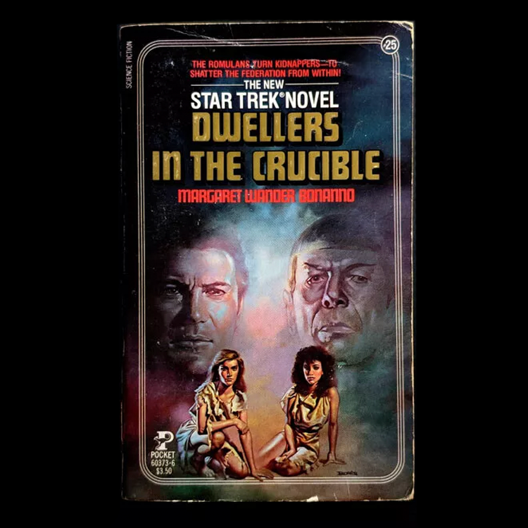 25 Dwellers in the Crucible Star Trek The Original Series Paperback Book image 0