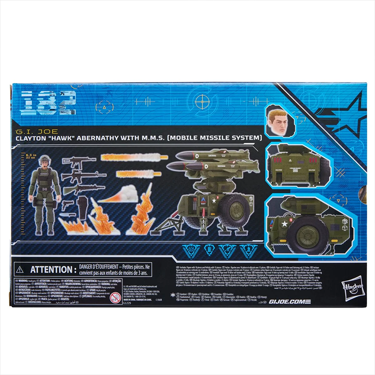 Hawk with Mobile Missile System Action Figure GI Joe Classified Series 1:12 image 3