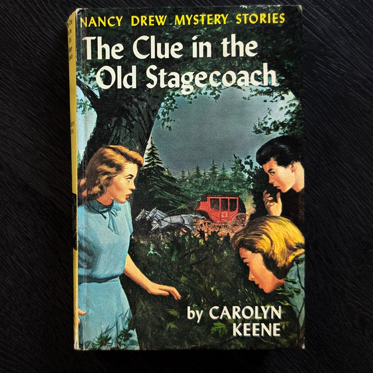 37 The Clue in the Old Stagecoach Nancy Drew Mystery Books -1960 image 0