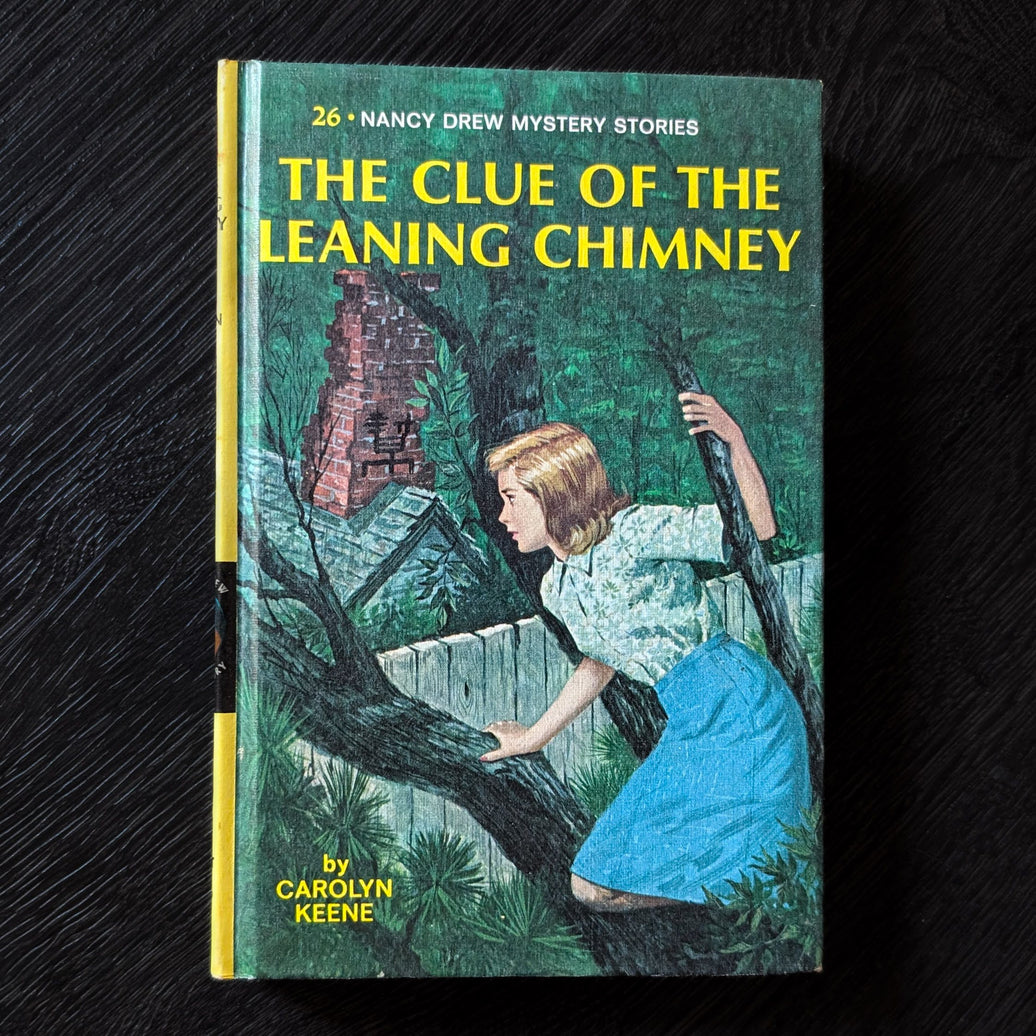 26 The Clue of the Leaning Chimney Nancy Drew Mystery Books -1967-YN image 0