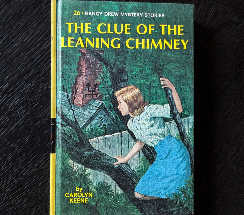 26 The Clue of the Leaning Chimney Nancy Drew Mystery Books -1967-YN image 0